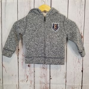 The Children's place long sleeve Sherpa Lined Sweater Size 3T I9